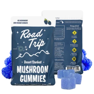 Road Trip  Mushroom Gummies - Blue Raspberry