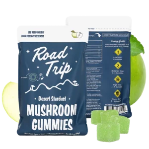 Road Trip Mushroom Gummies - Green Apple