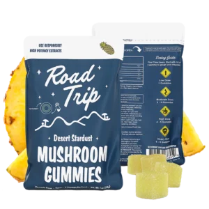 Road Trip Mushroom Gummies - Pineapple