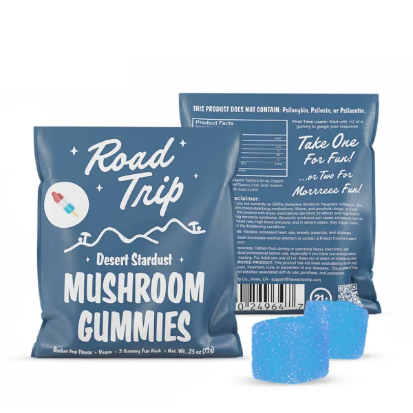 Road Trip Mushroom Gummies - Rocket Pop - Image 3